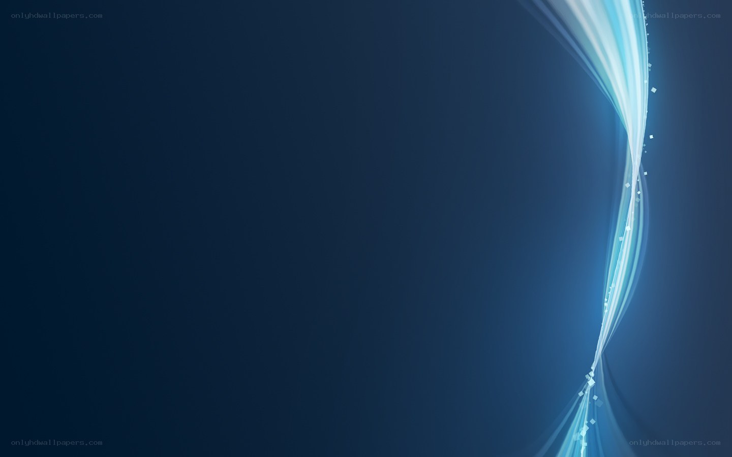 blue light wave design