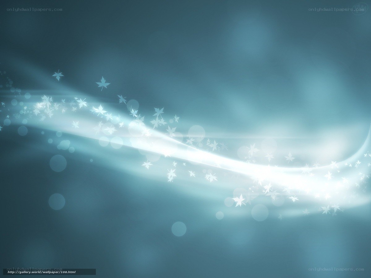 blue light wave with stars