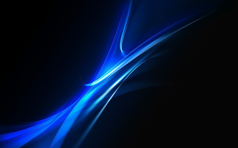 Blue light waves abstract