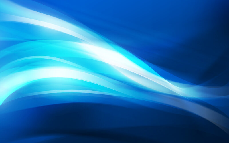 blue light waves abstract
