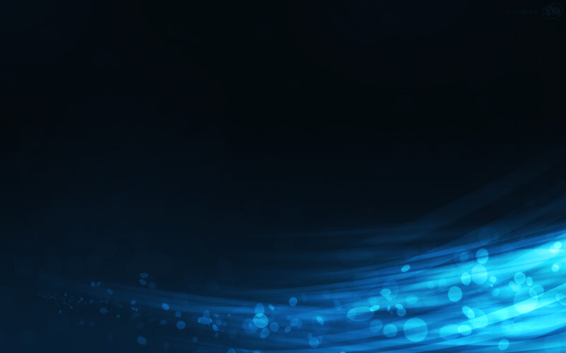 blue light waves abstract