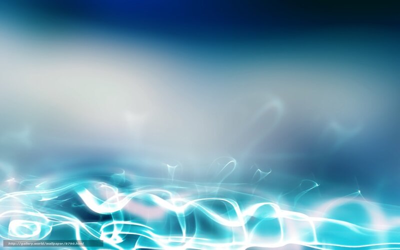 blue light waves abstract