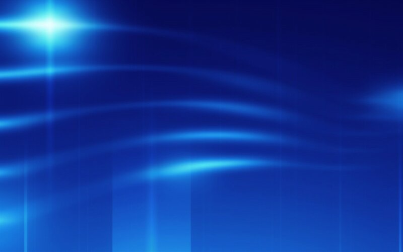 blue light waves background