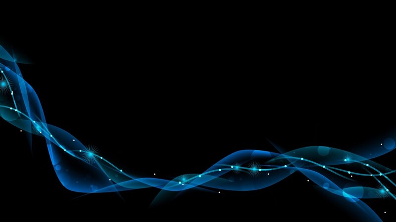 Blue Light Waves — Calm, Abstract, Dots