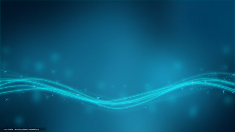 Blue Light Waves — Calm, Abstract, Stars