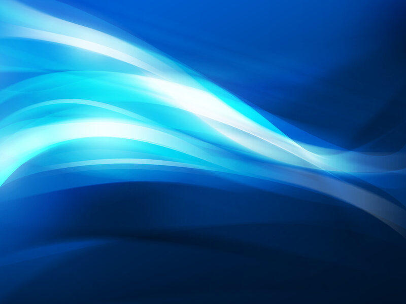Blue Light Waves — Calm, White