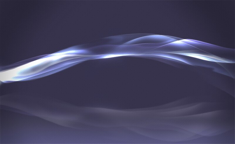 Blue Light Waves — Purple