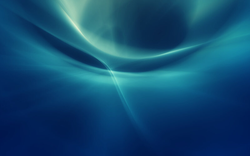 Blue Light Waves — Teal