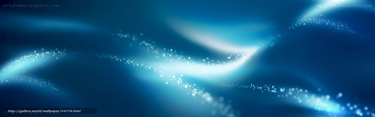 blue light waves with particles