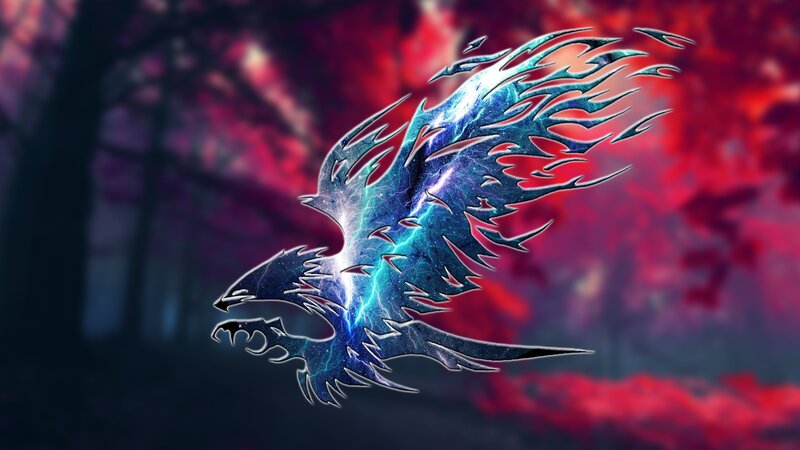 Blue Lightning Bird