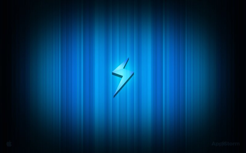 blue lightning bolt background