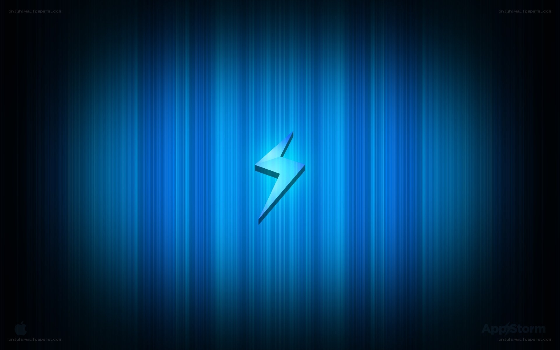 blue lightning bolt background