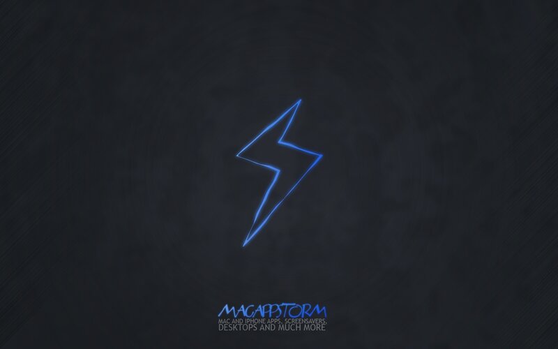 blue lightning bolt logo