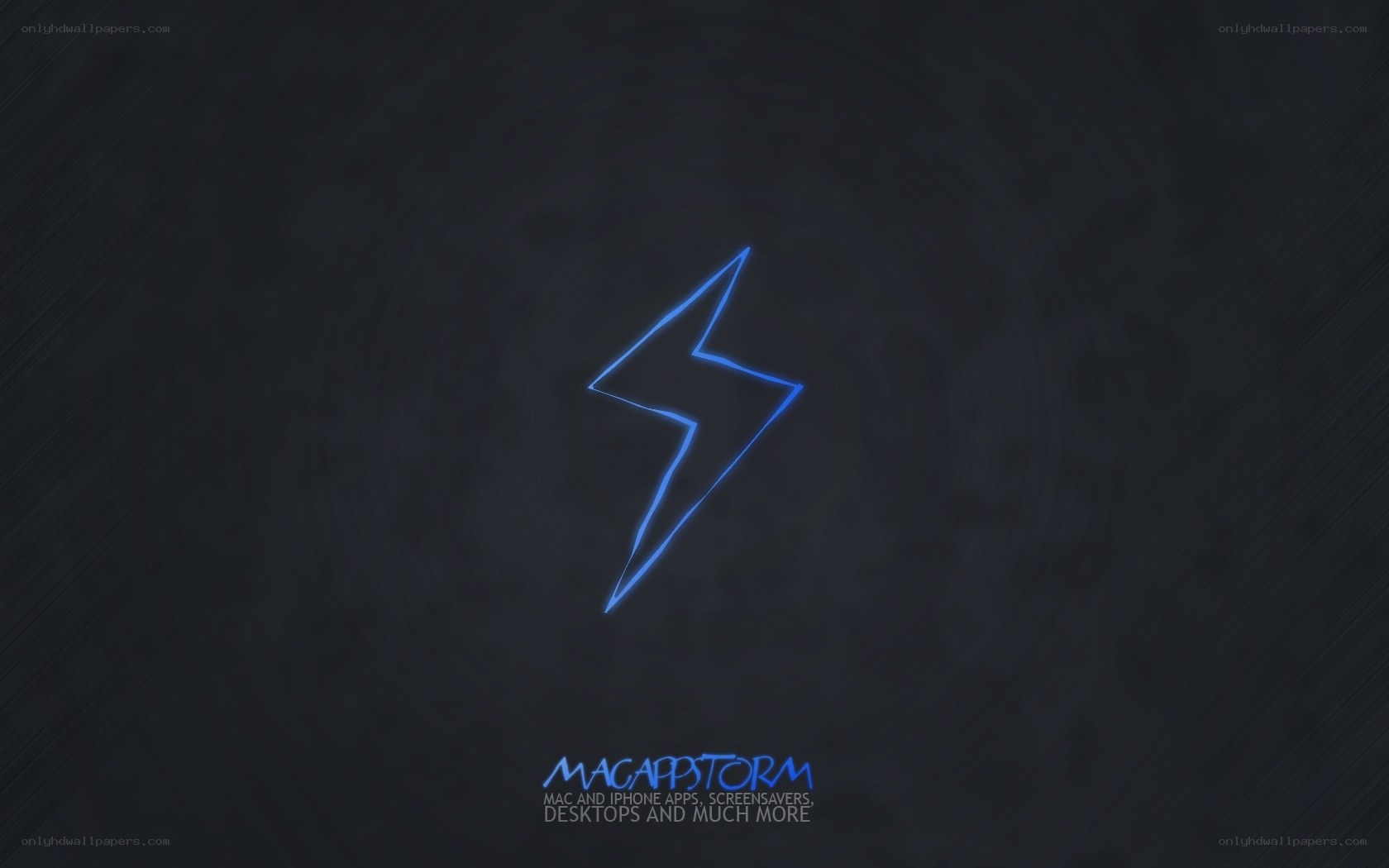blue lightning bolt logo