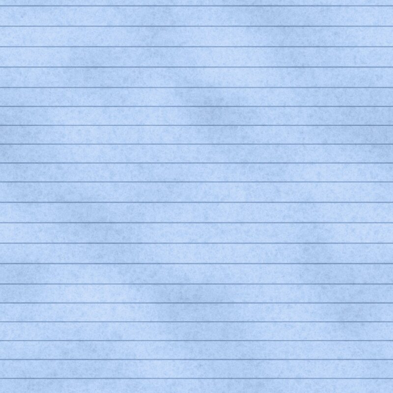 Blue Lined Paper