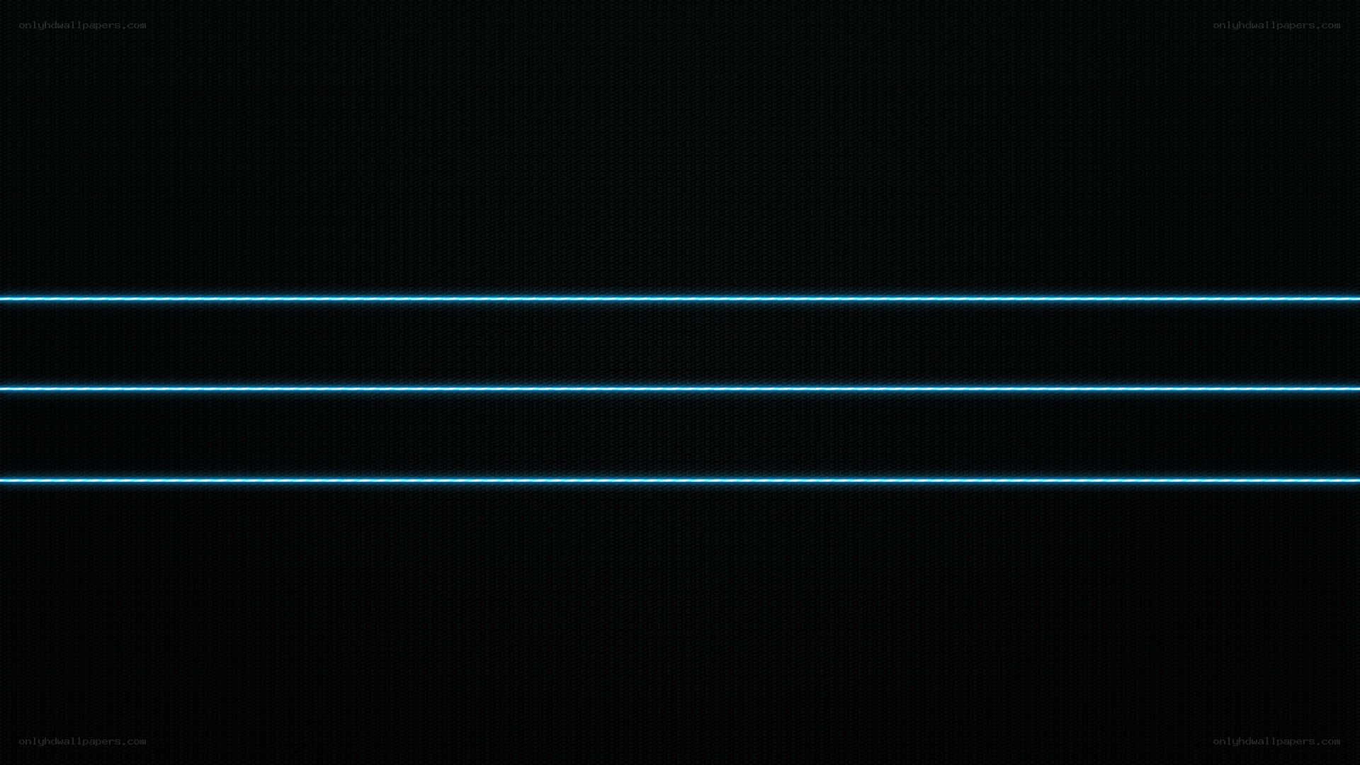 blue lines on black background