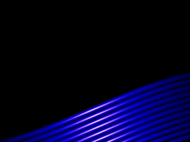 blue lines on black background