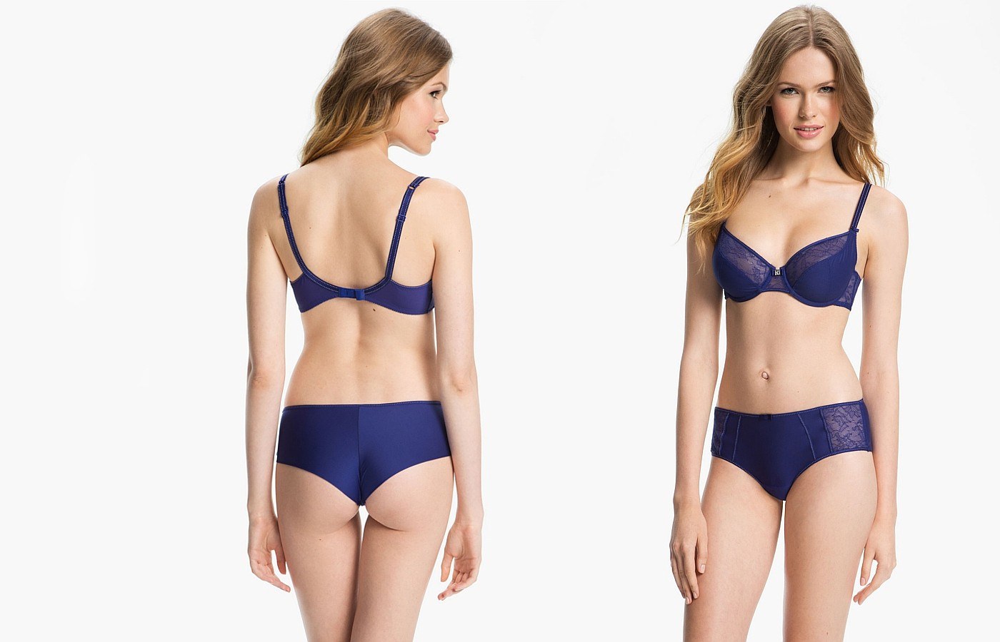 blue lingerie set