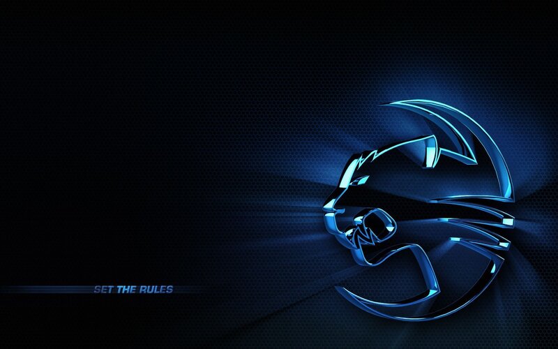 blue lion logo wallpaper