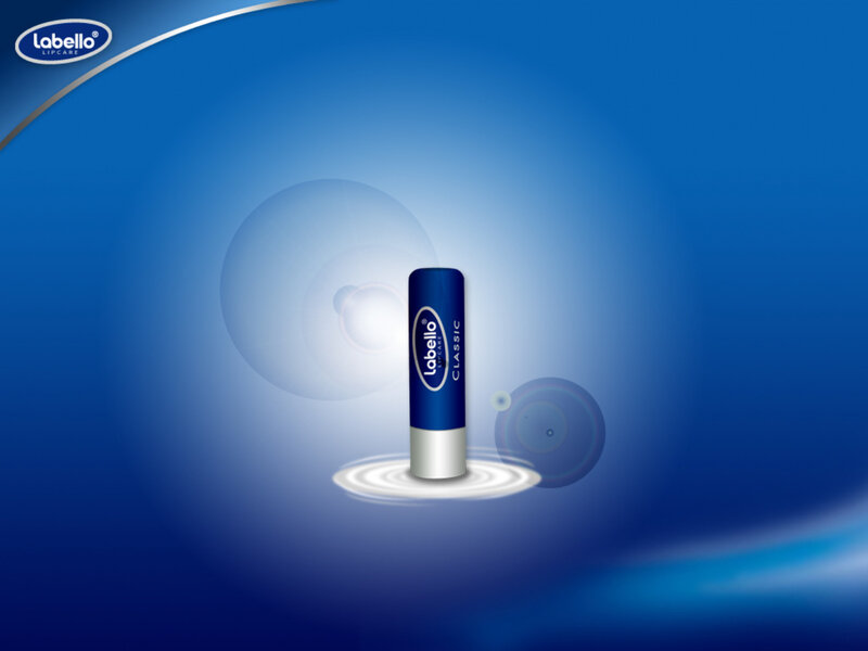 Blue Lip Balm Tube
