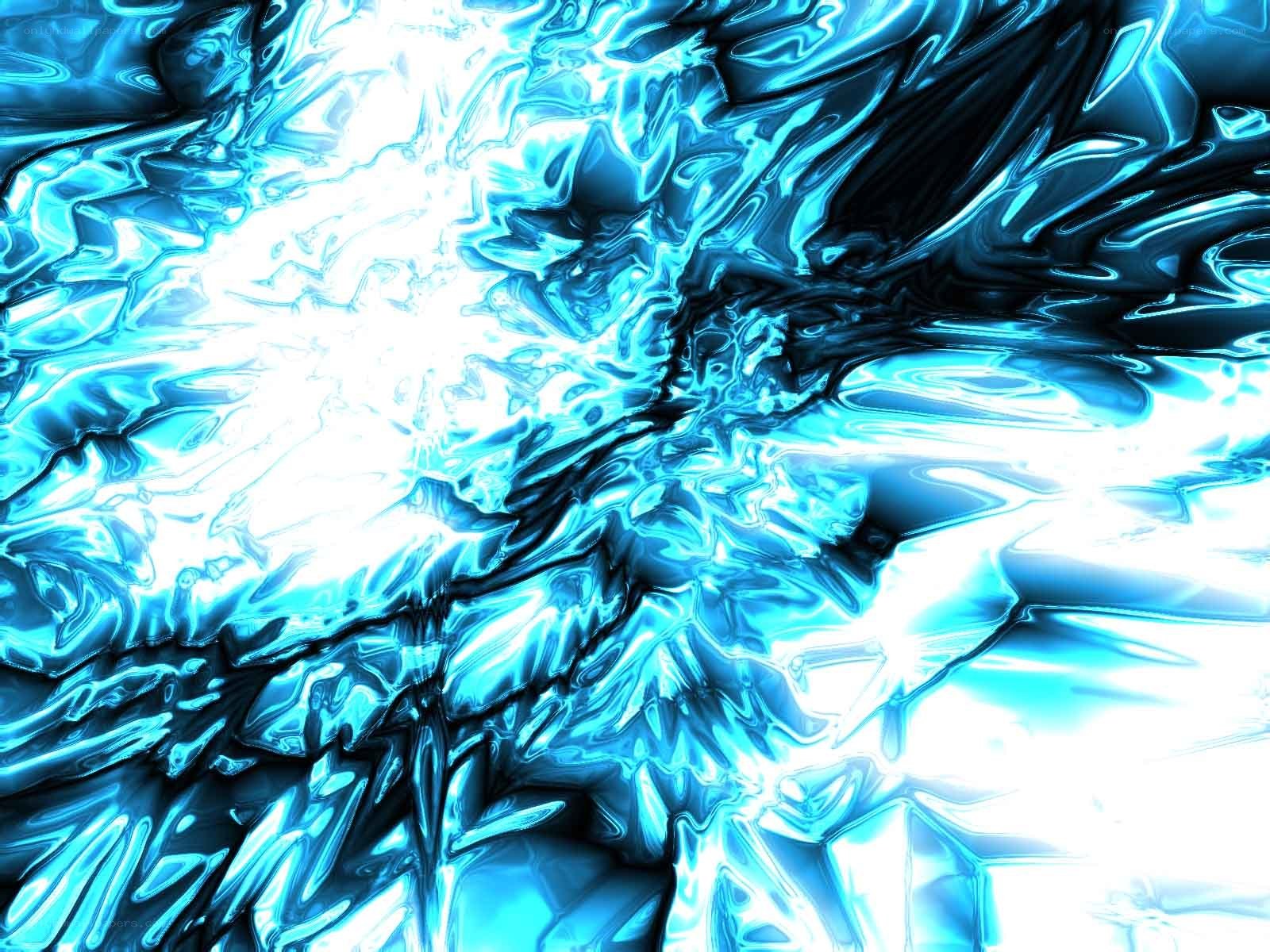 blue liquid abstract texture