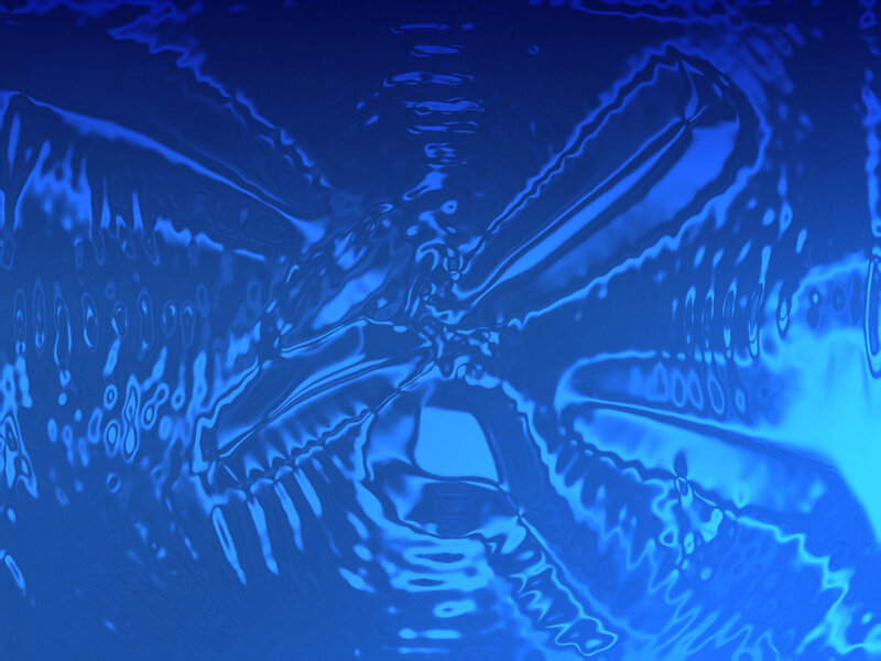 blue liquid ripple pattern