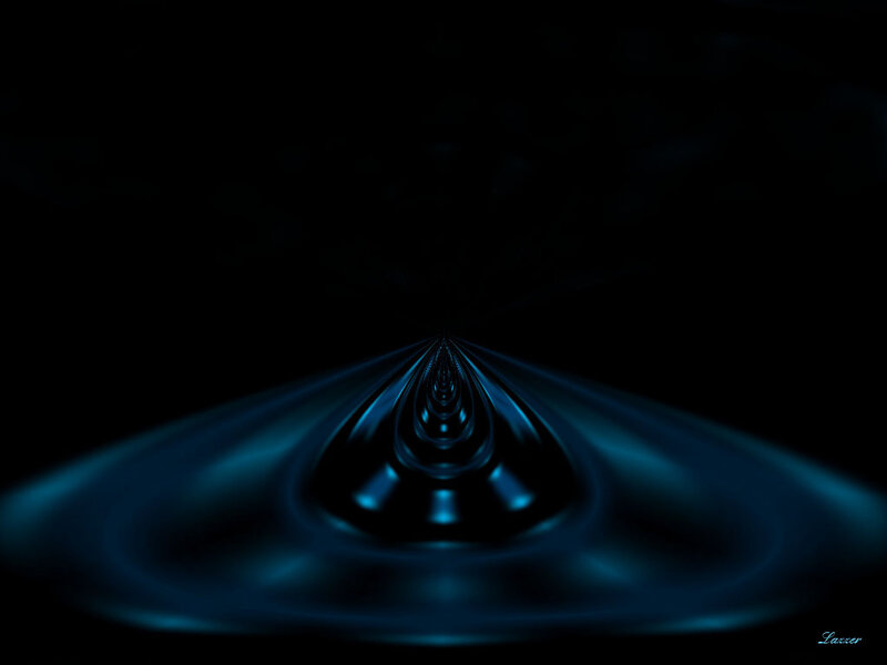 Blue Liquid Ripple