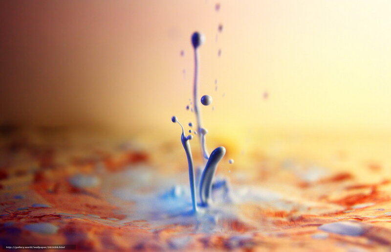 blue liquid splash