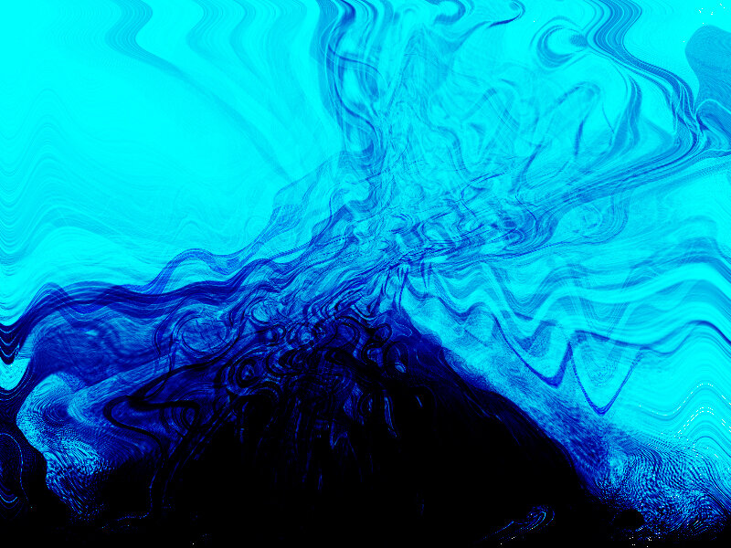 blue liquid swirl pattern