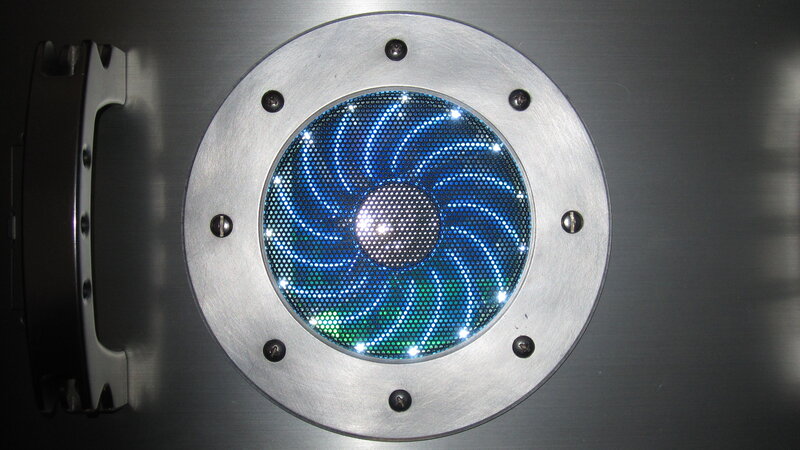 Blue-lit Computer Fan — Blue