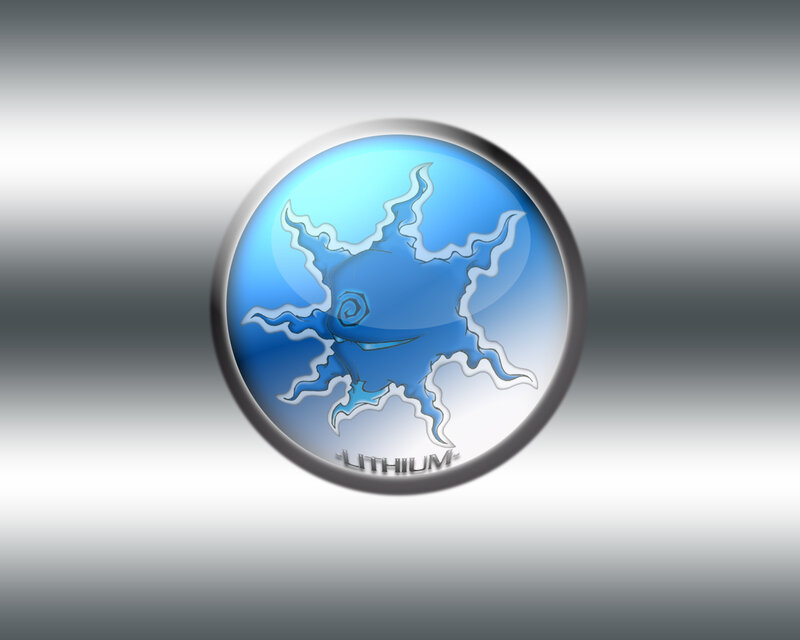 Blue Lithium Symbol — Neutral