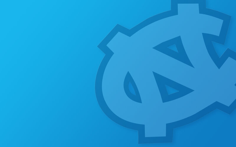 blue logo on blue background