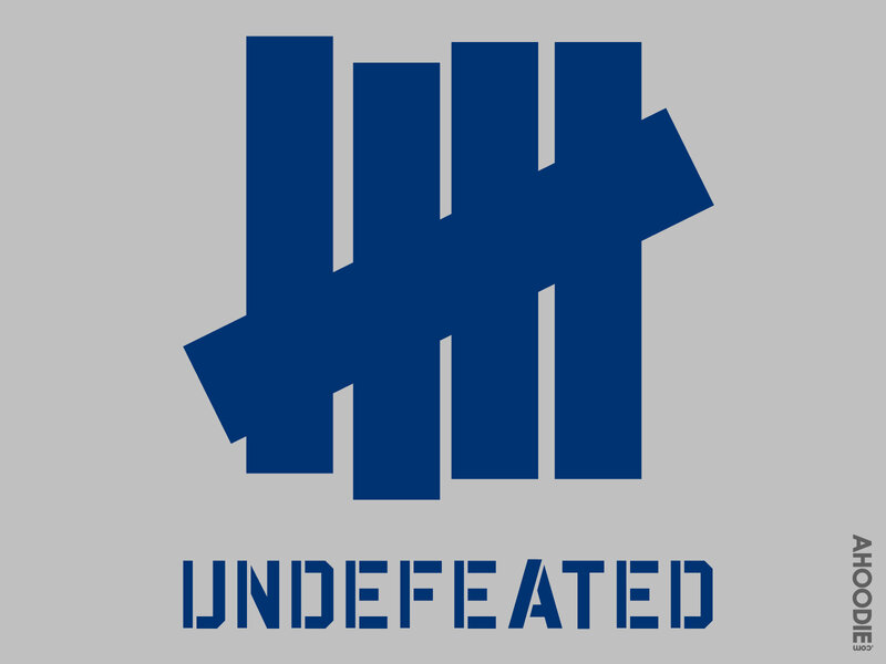 Blue Logo on Gray
