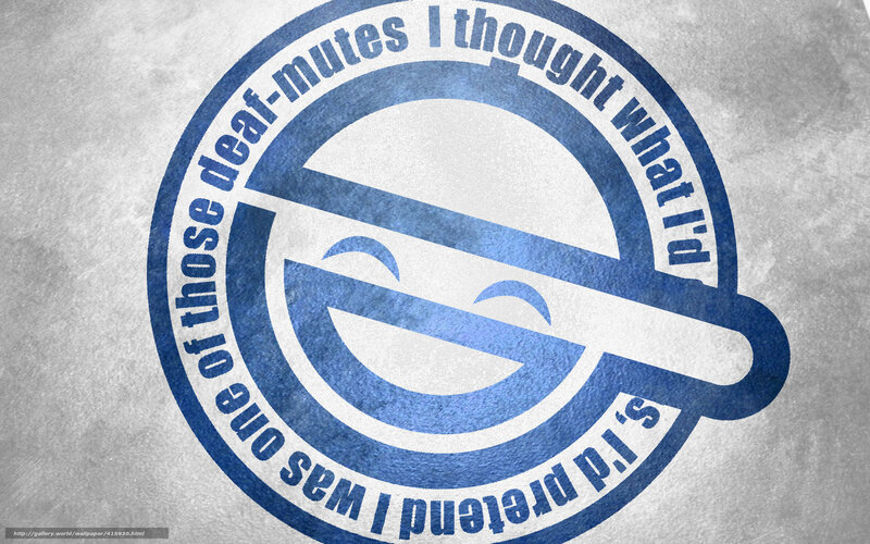 blue logo with text