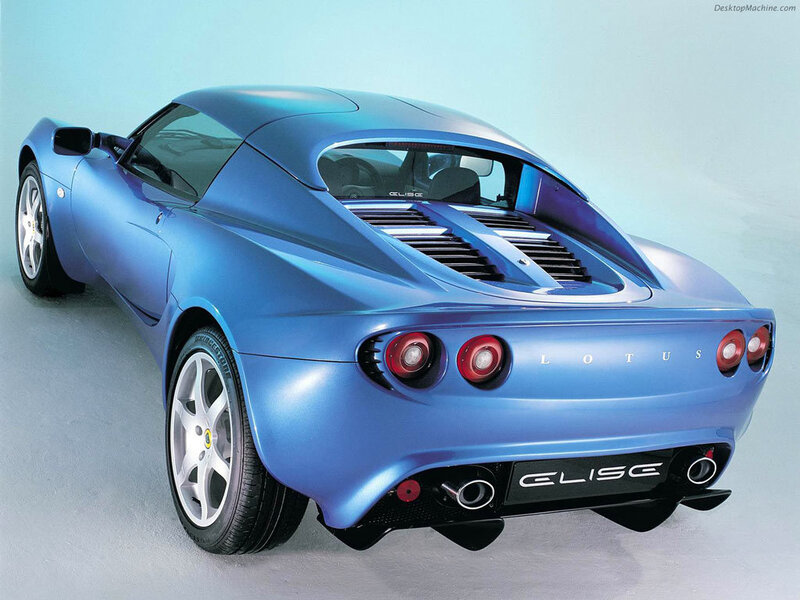 Blue Lotus Elise Car — Neutral