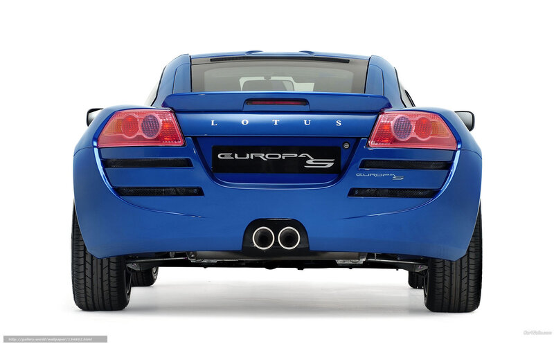 Blue Lotus Europa S rear view