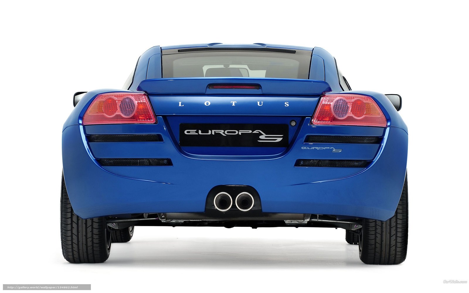 Blue Lotus Europa S rear view