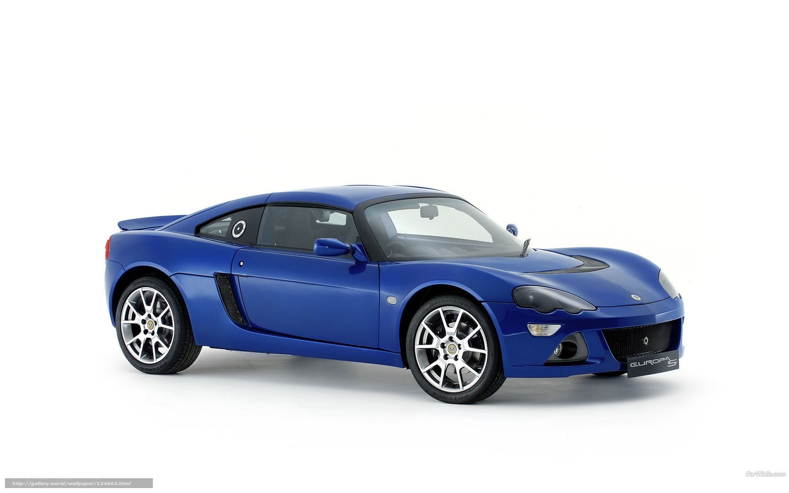 Blue Lotus Europa S sports car