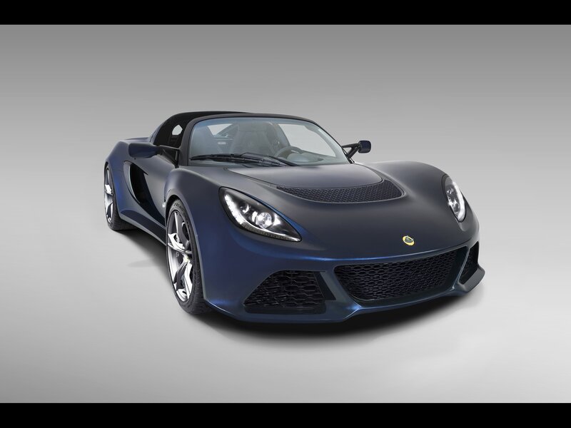 Blue Lotus sports car