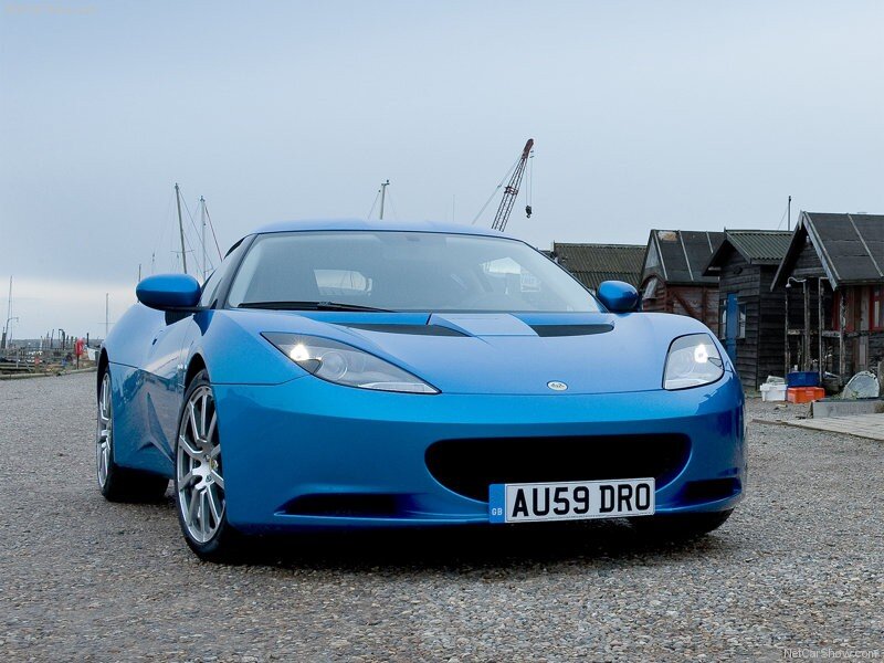 blue lotus sports car