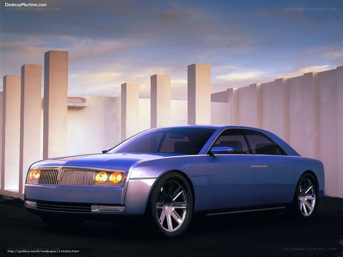 Blue luxury concept car