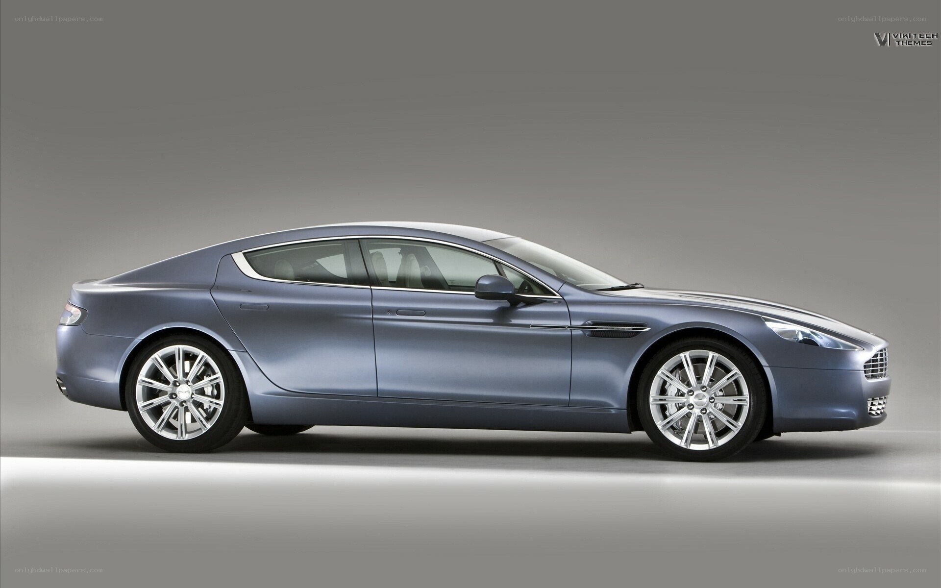 blue luxury sedan car