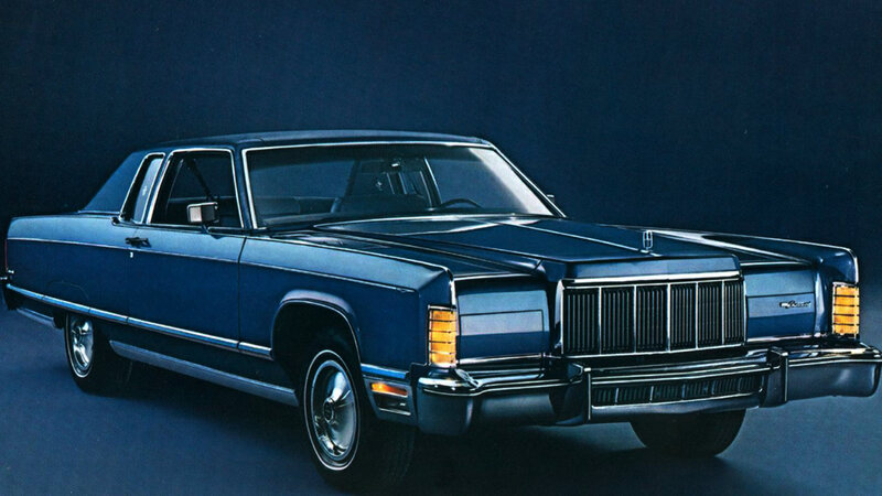 Blue Luxury Sedan — Dramatic, Photograph