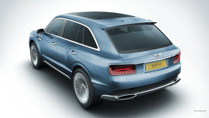 Blue Luxury SUV