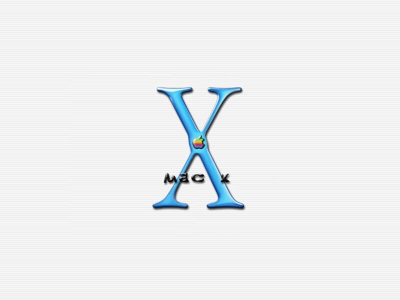 Blue Mac X Logo