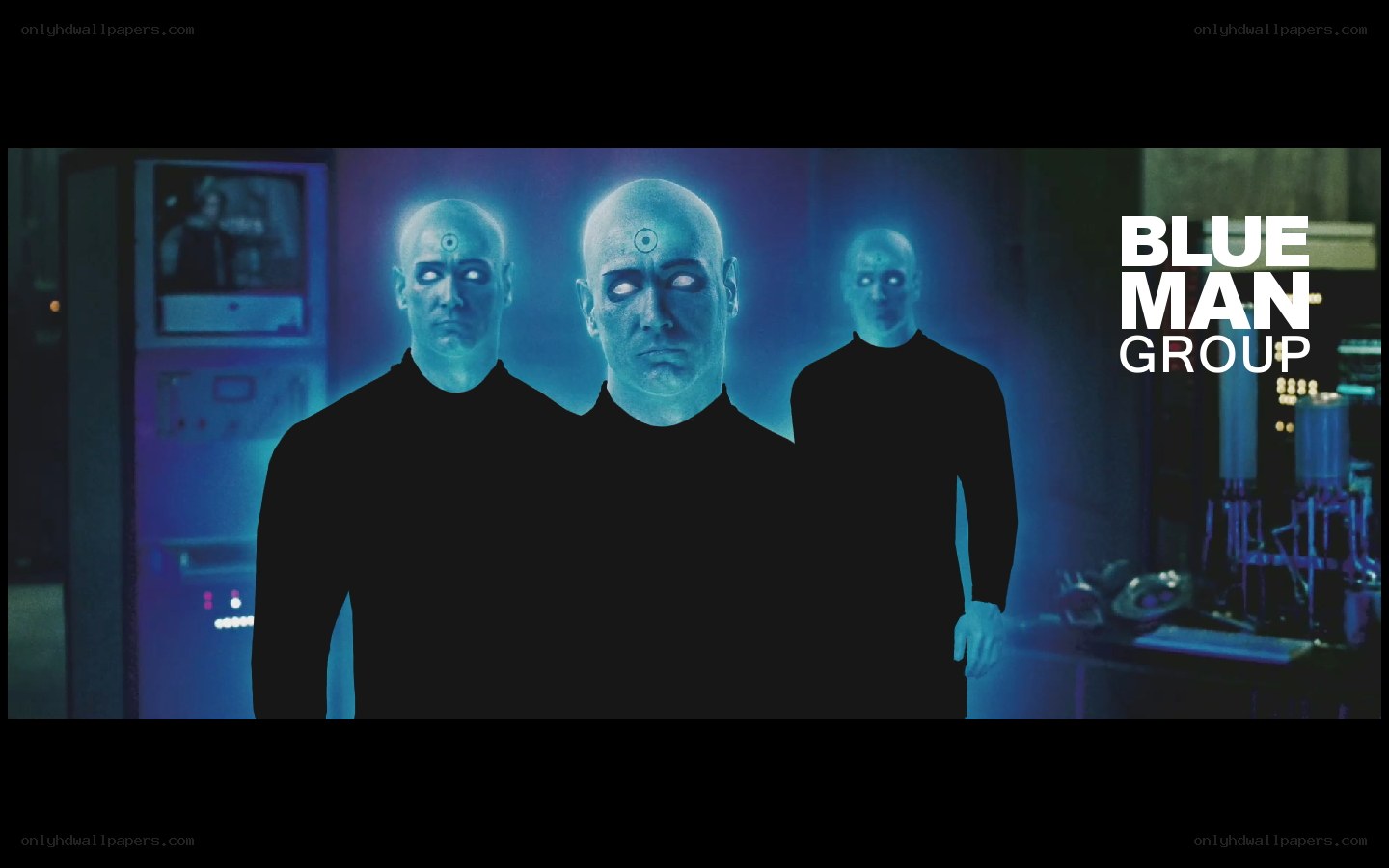 Blue Man Group performance