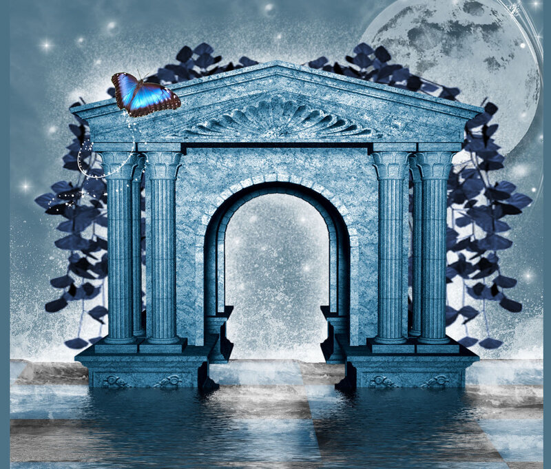 Blue Marble Archway