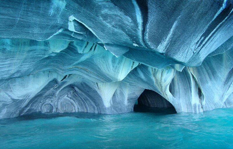 Blue Marble Cave — Serene, Photograph