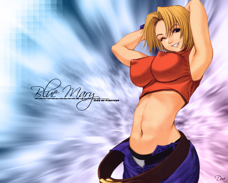 Blue Mary from King of Fighters