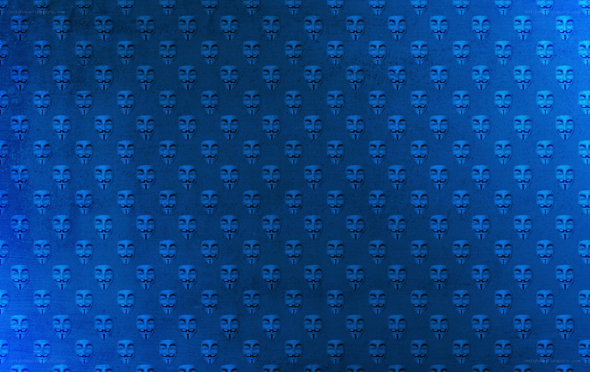 blue mask pattern background
